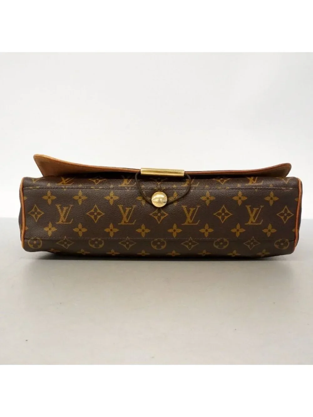 Louis Vuitton Shoulder Bag Monogram Abbesses Brown